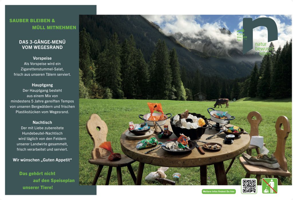 Sauber Bleiben, Kleinwalsertal, Naturbewusst Erleben